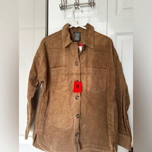 Tan Corduroy Jacket